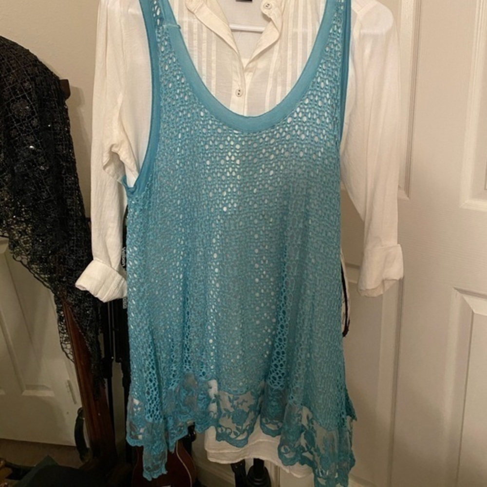 Lace tank